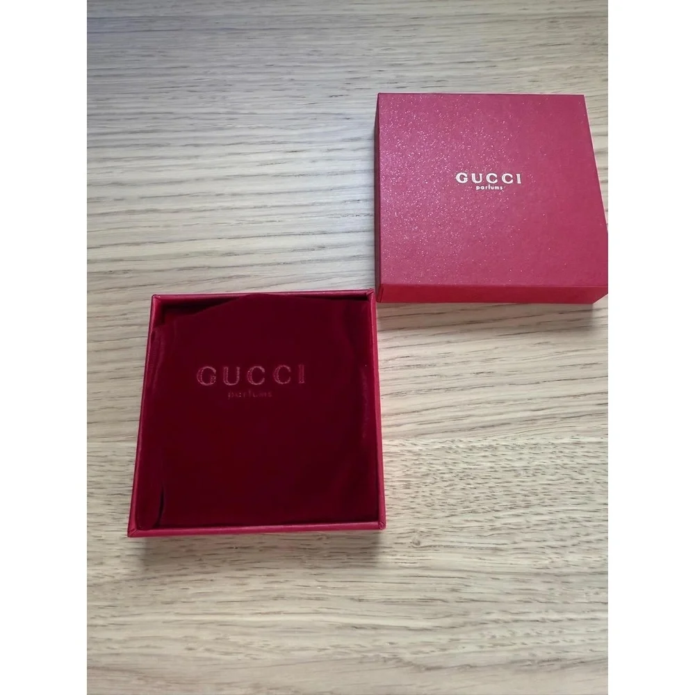 NIB Gucci Beauty Gold Embossed Compact Mirror